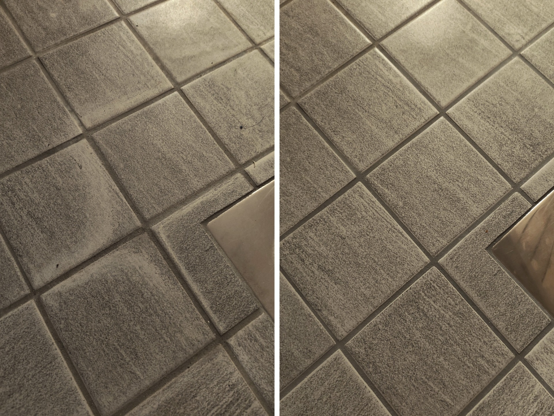 Saunan lattian kalkinpoisto