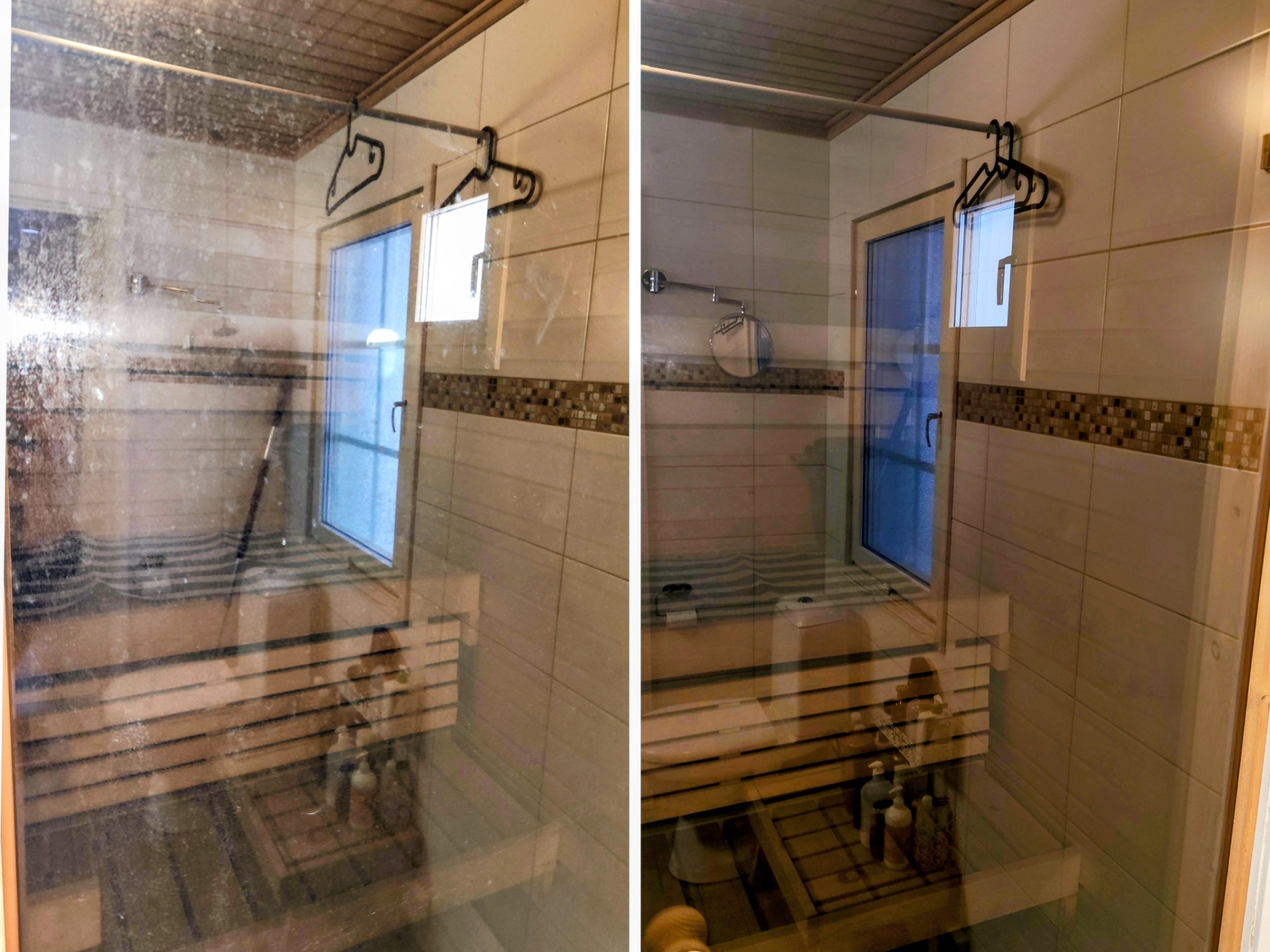 Saunan lasioven kalkinpoisto